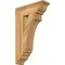 Ekena Millwork Imperial Traditional Rough Sawn Bracket, Western Red Cedar, 4"W x 14"D x 22"H BKT04X14X22IMP01RWR - alternate 1